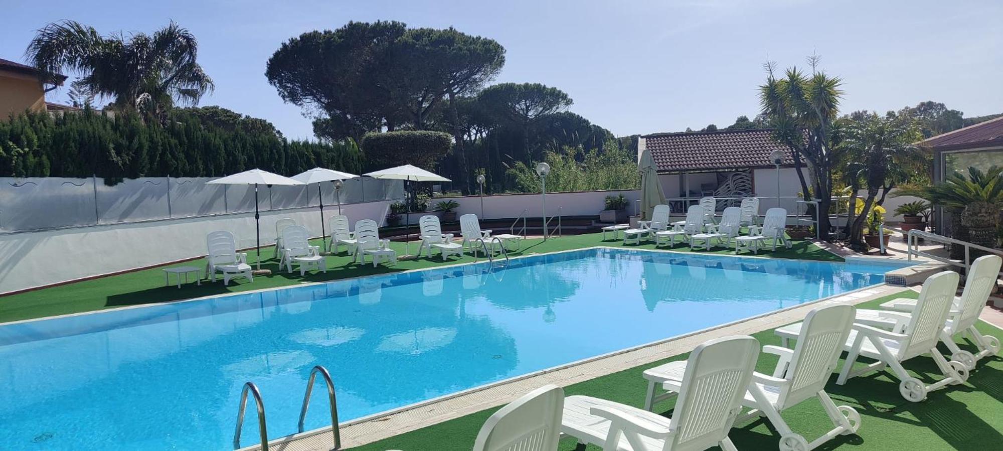 Hotel Village Marina Capaccio Buitenkant foto