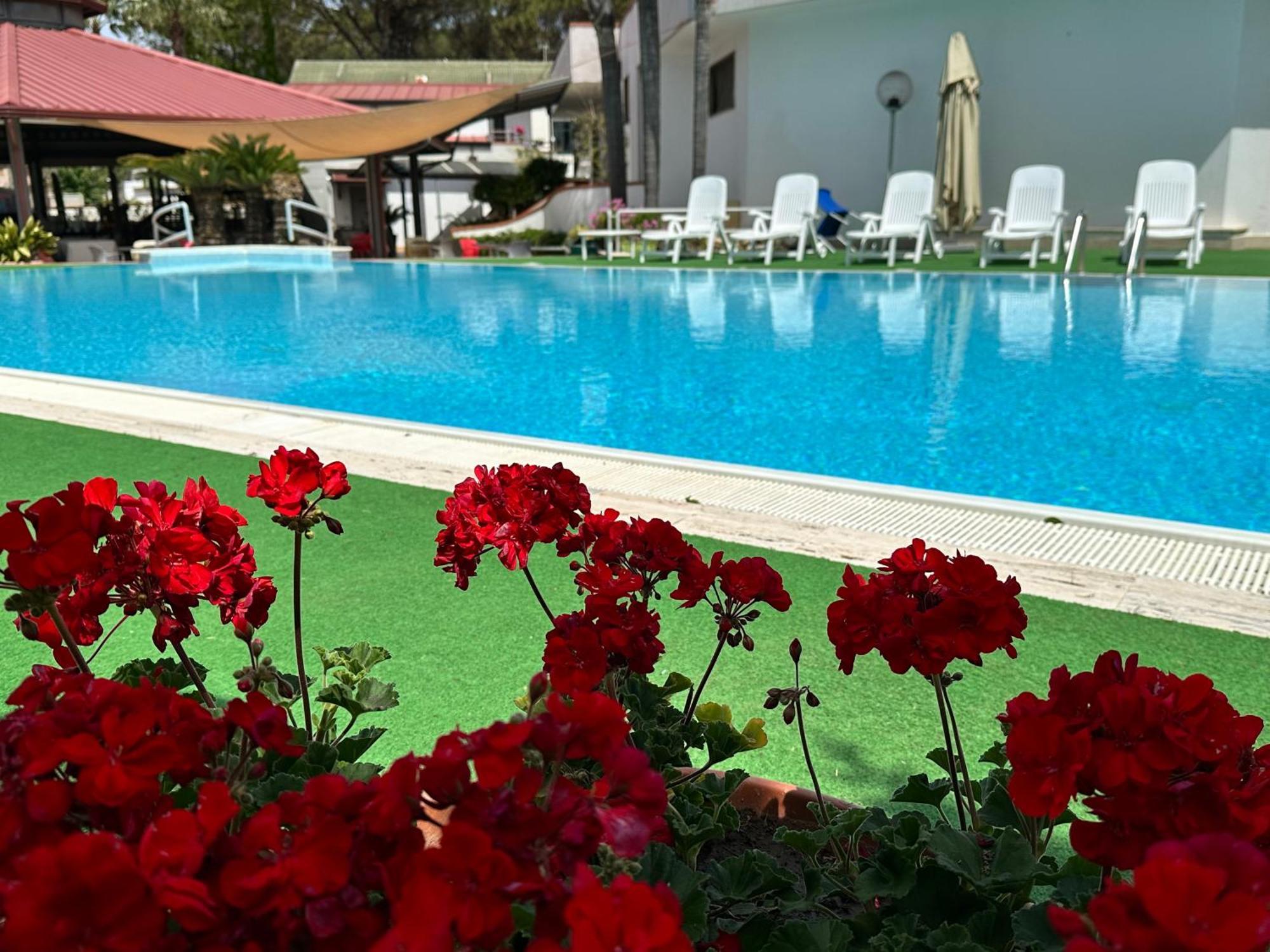 Hotel Village Marina Capaccio Buitenkant foto